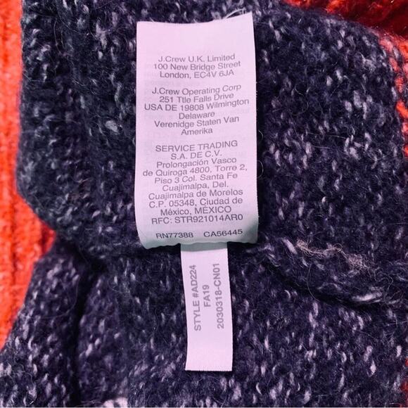 Madewell Striped Baxter Sweater Tunic Oversized XS. - Picture 11 of 16